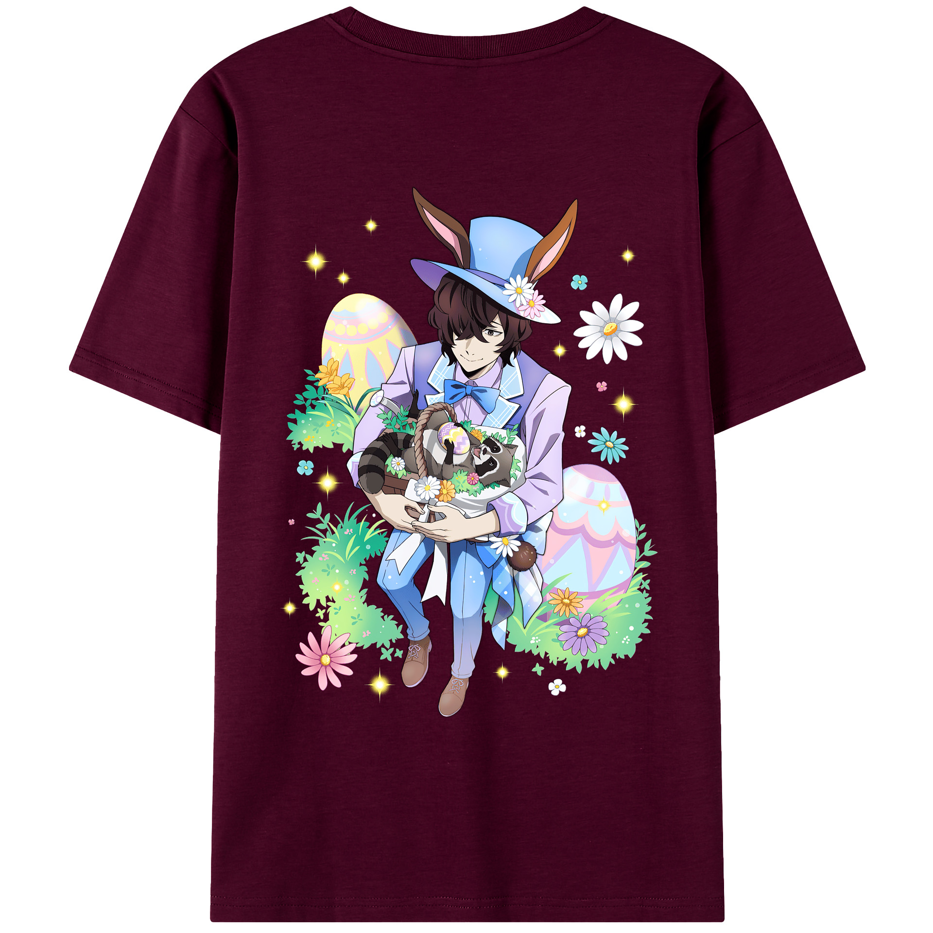 （画像用） 文豪ストレイドッグス Bungo Stray Dogs レディース半袖Tシャツ(バックプリント)